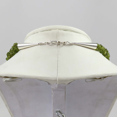 Twisted Peridot Necklace