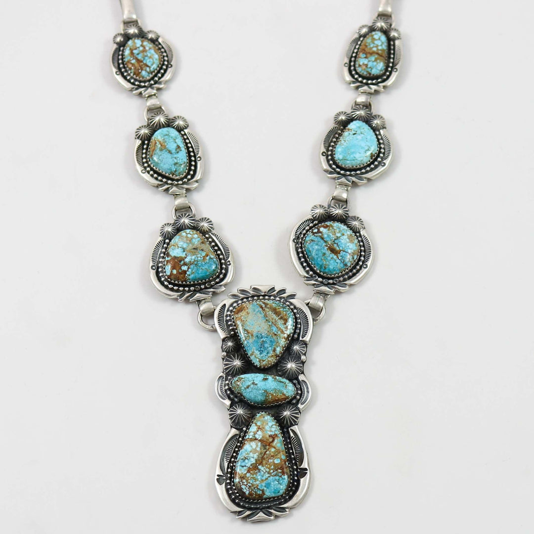 Number Eight Turquoise Necklace