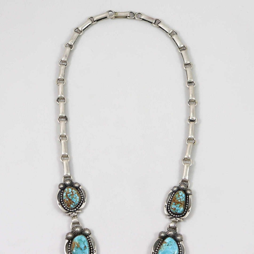 Number Eight Turquoise Necklace