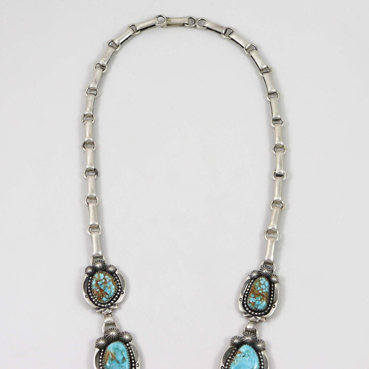Number Eight Turquoise Necklace