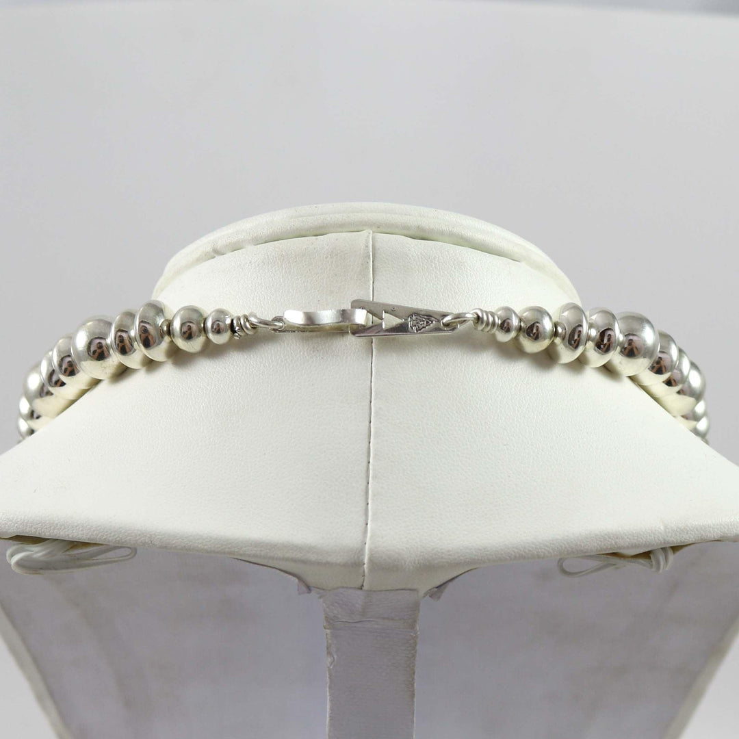 Silver Bead Necklace