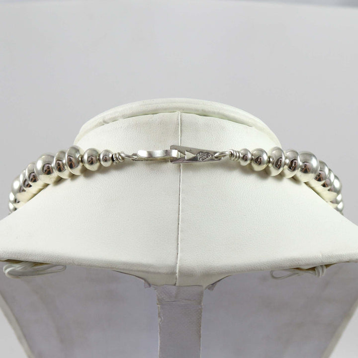 Silver Bead Necklace