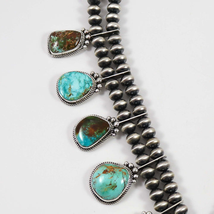 Fleur de courge turquoise Royston