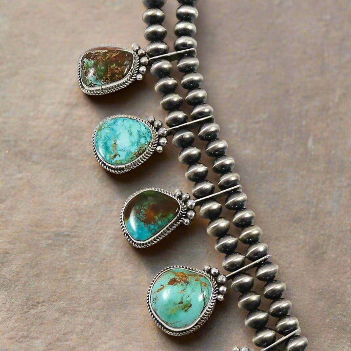 Fleur de courge turquoise Royston