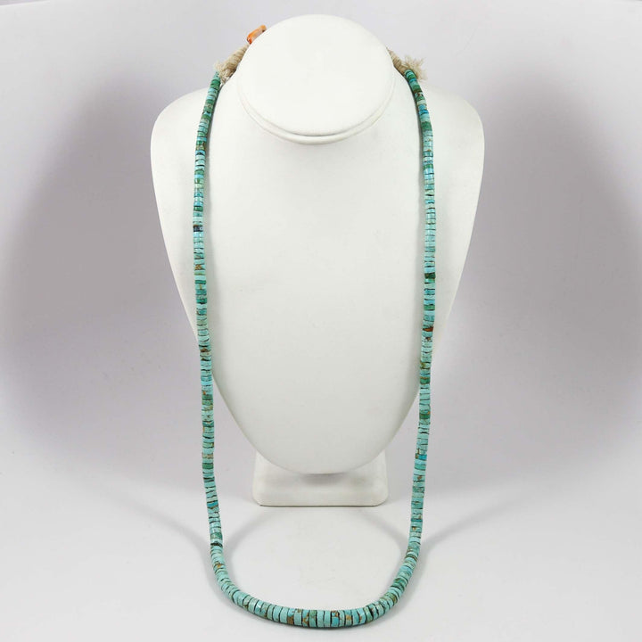 Misty Blue Turquoise Necklace by Ray Lovato - Garland's