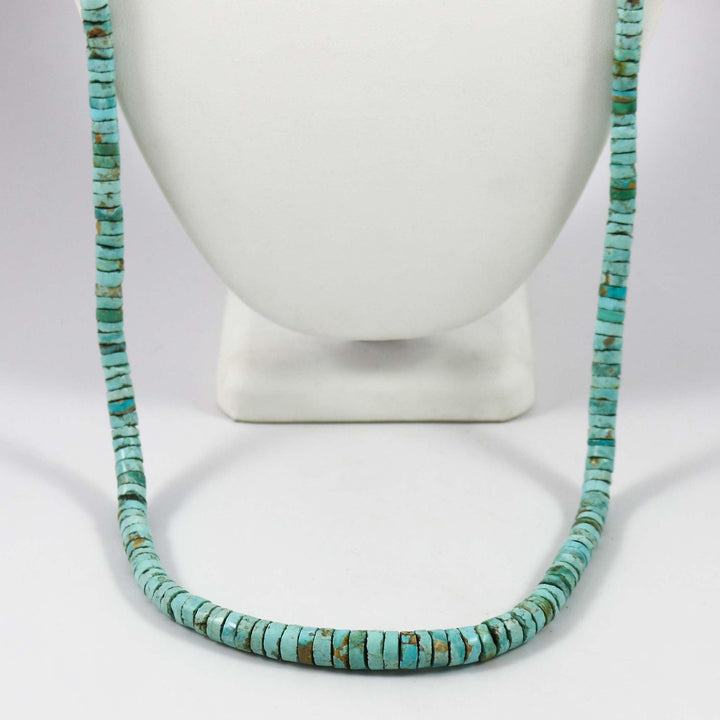 Misty Blue Turquoise Necklace by Ray Lovato - Garland's