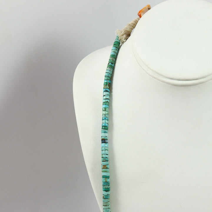 Misty Blue Turquoise Necklace by Ray Lovato - Garland's