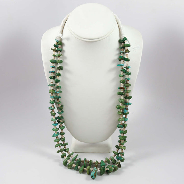 1950s Turquoise Nugget Necklace