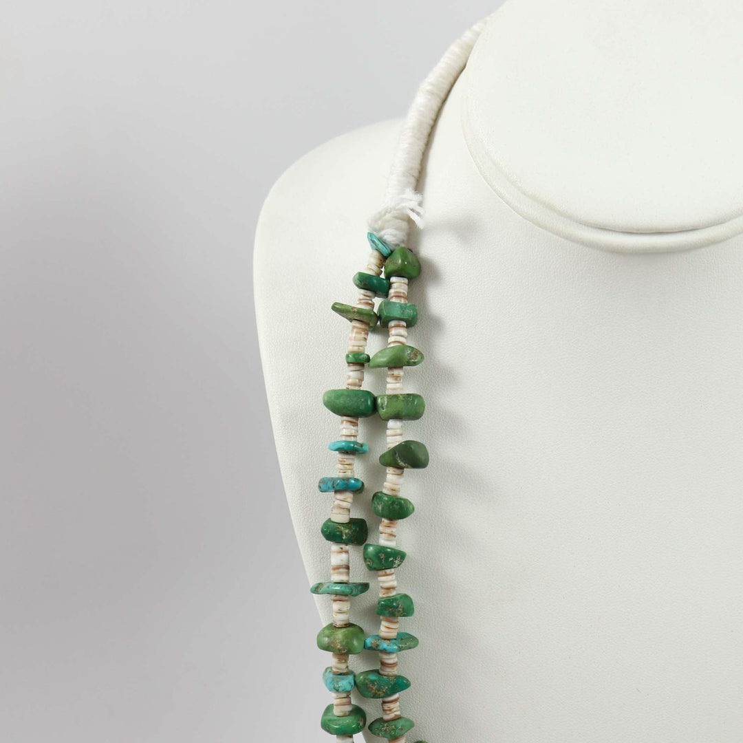 1950s Turquoise Nugget Necklace by Vintage Collection - Garland's
