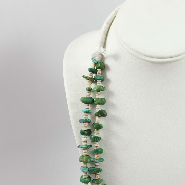 1950s Turquoise Nugget Necklace by Vintage Collection - Garland's