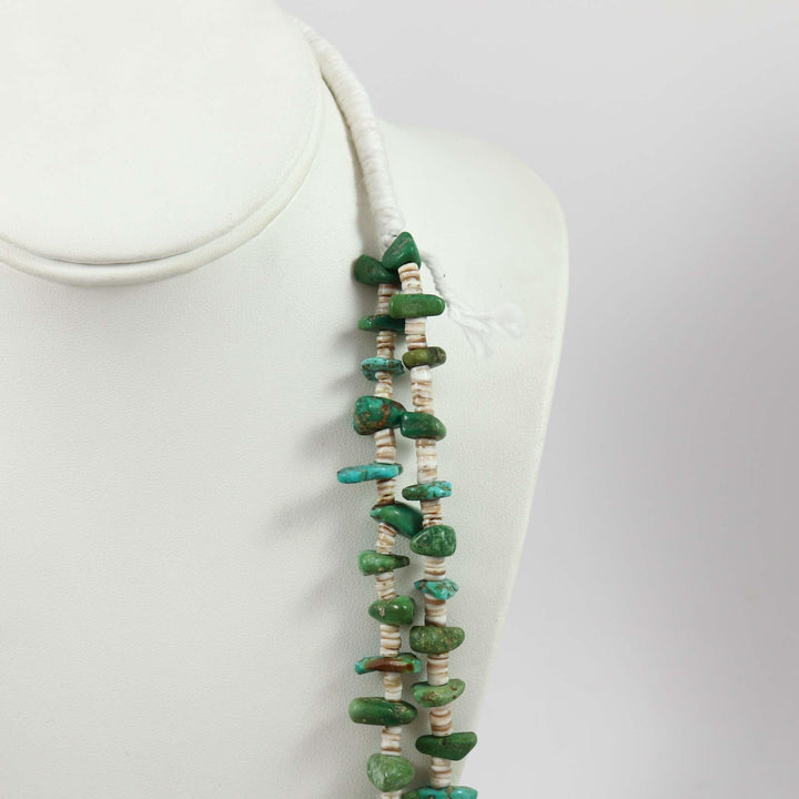1950s Turquoise Nugget Necklace by Vintage Collection - Garland's