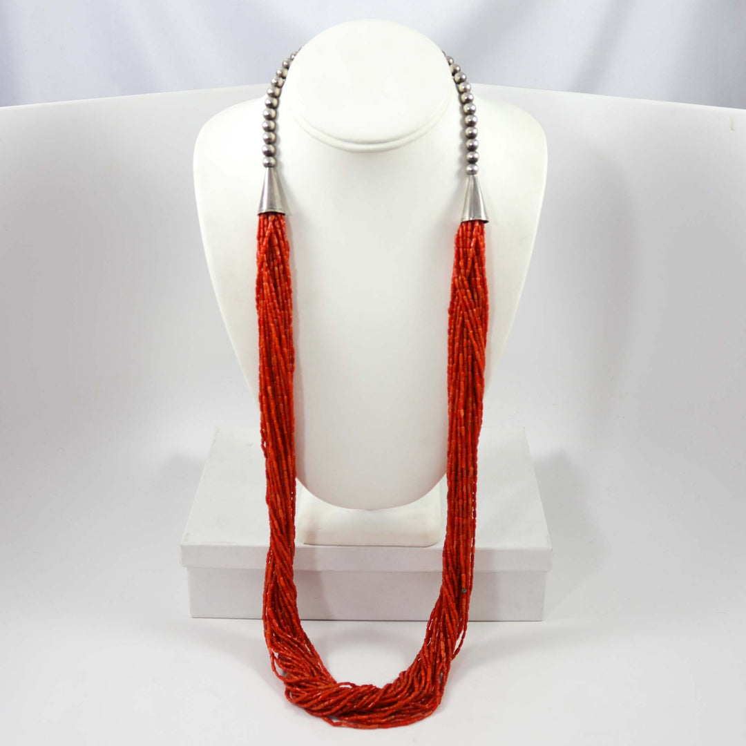 1970s Coral Necklace