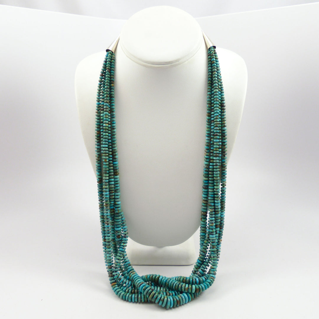 Kingman Turquoise Bead Necklace