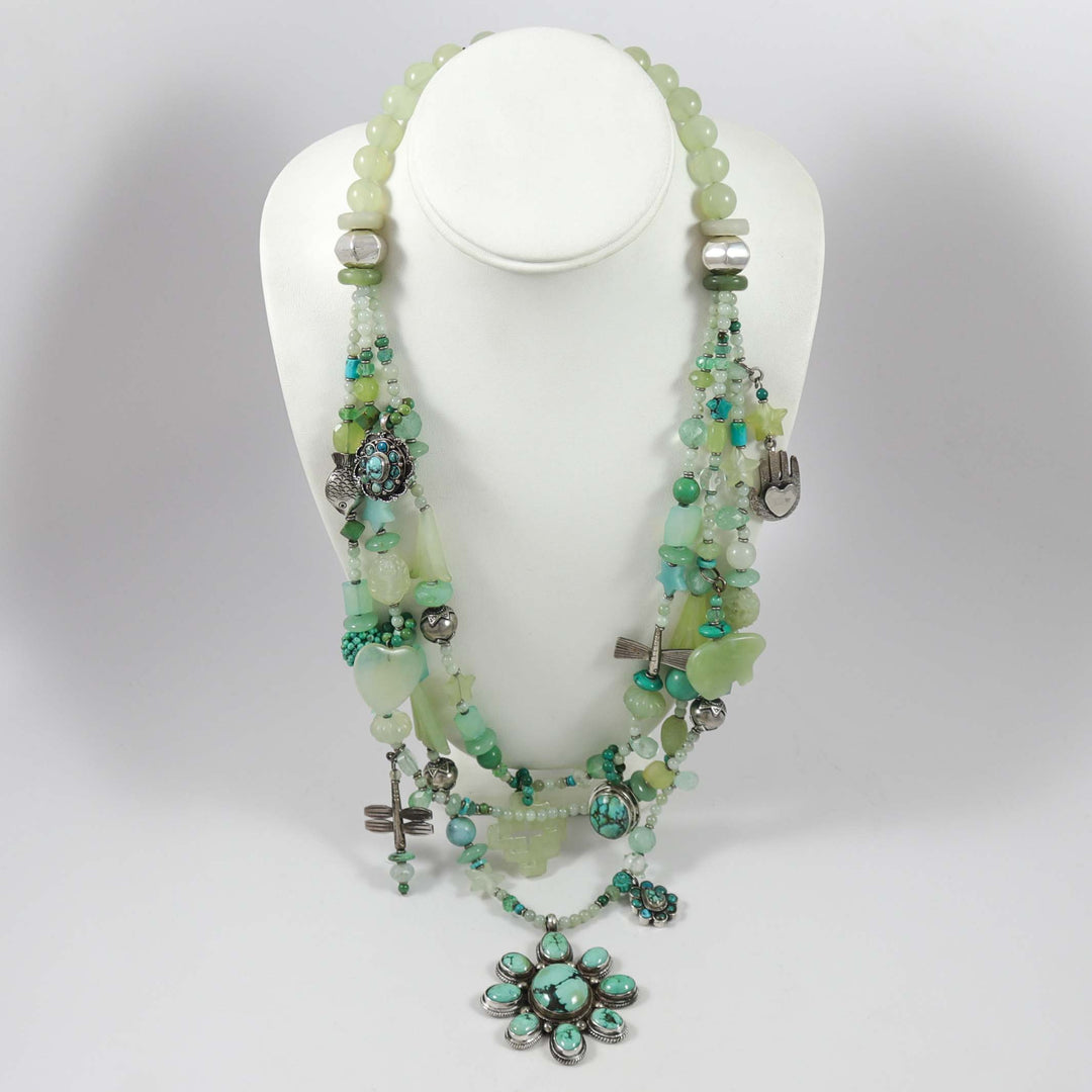 Jade Charm Necklace