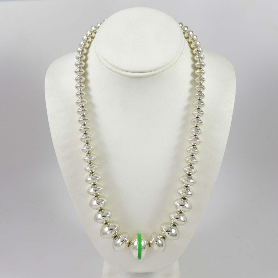 Navajo Pearl Necklace by Marie Yazzie - Garland's