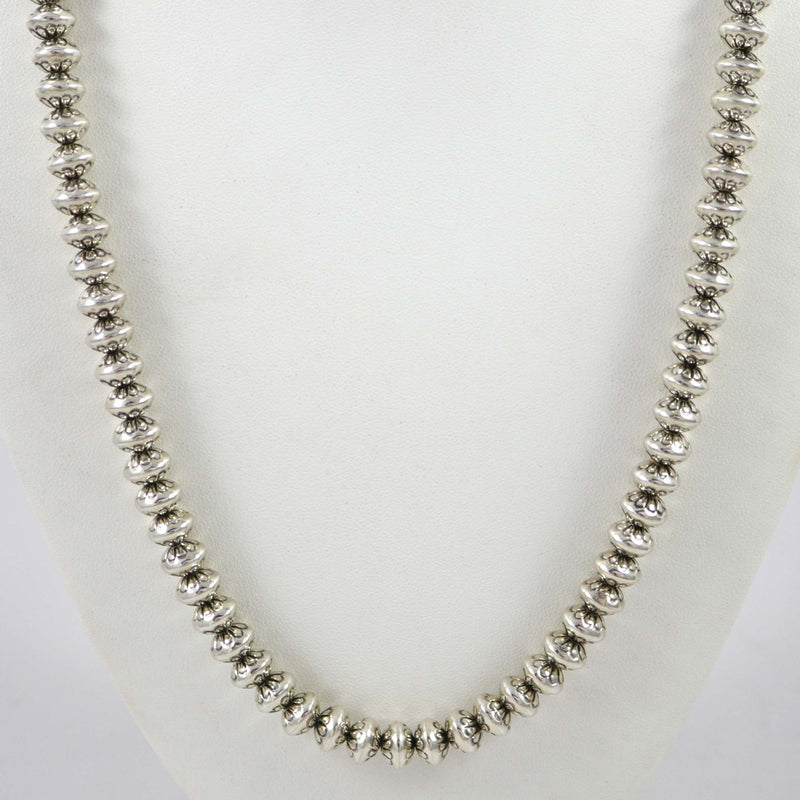 Stamped Navajo Pearl Necklace