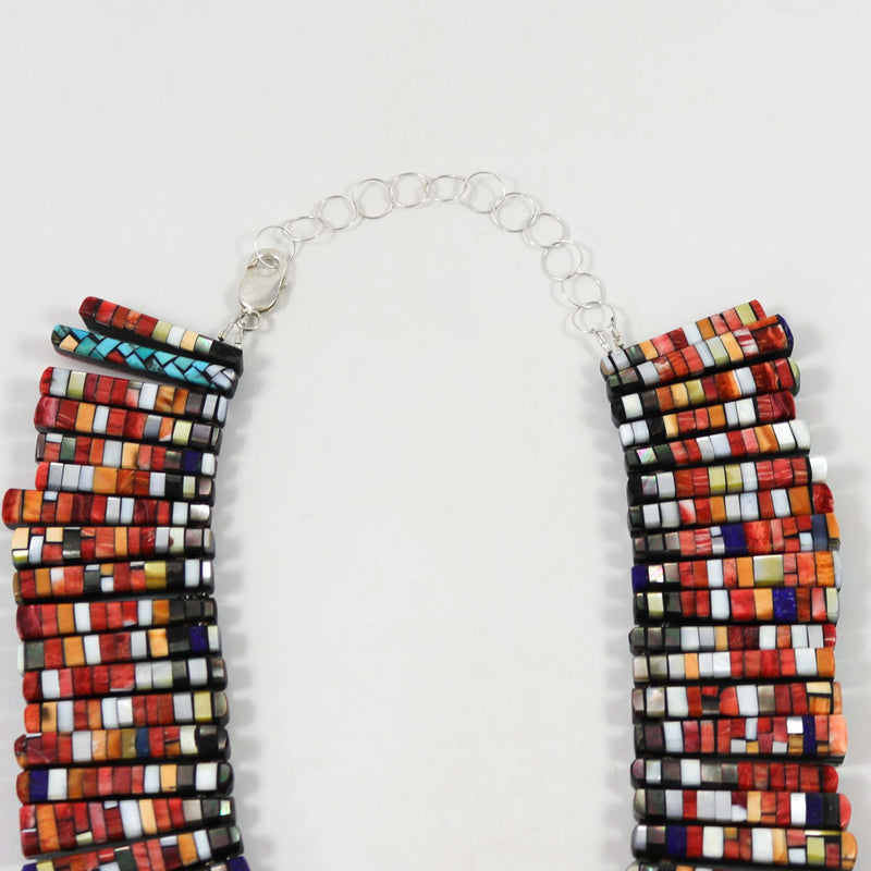 Reversible Inlay Necklace
