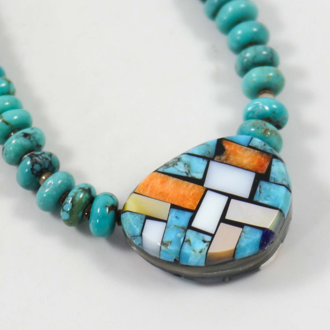Reversible Inlay Necklace