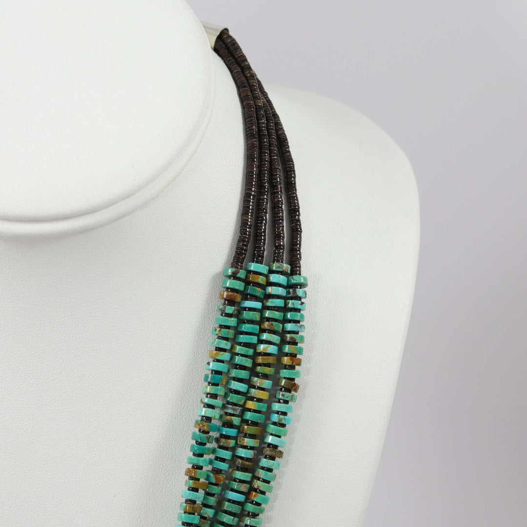 Number Eight Turquoise Necklace