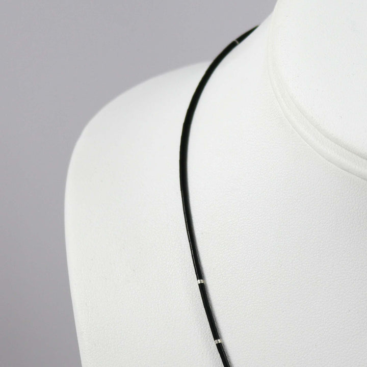 Jet Heishi Necklace by Joe Jr. and Valerie Calabaza - Garland's