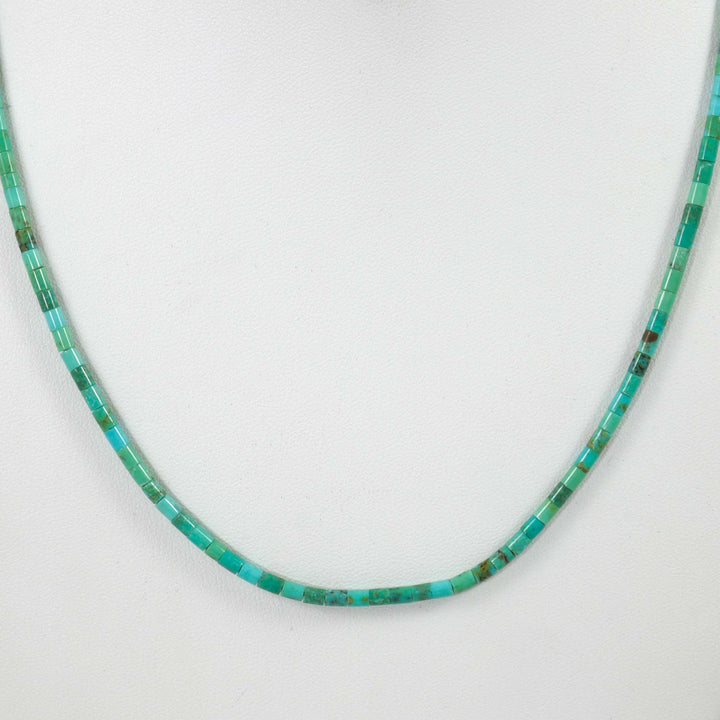 Turquoise Heishi Necklace
