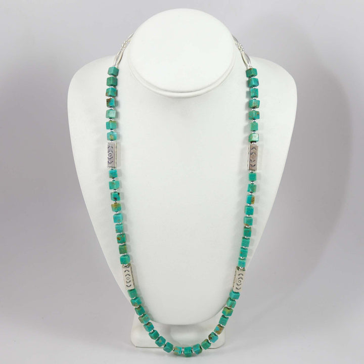 Turquoise Necklace by Lester Abeyta - Garland's