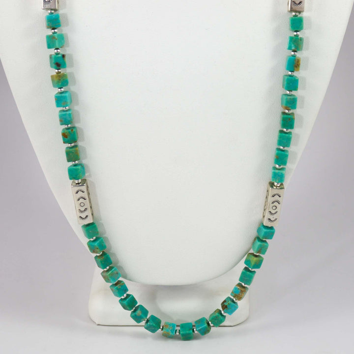 Turquoise Necklace by Lester Abeyta - Garland's