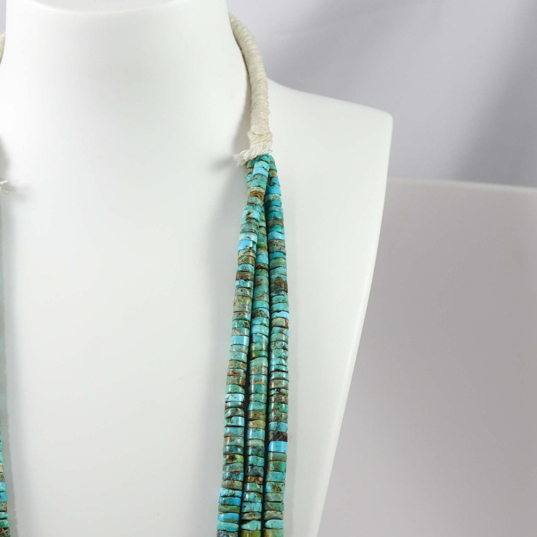 Cripple Creek Turquoise Necklace by Ray Lovato - Garland's