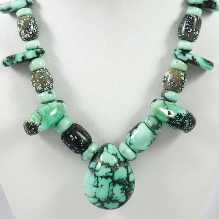 Angel Wing Turquoise Necklace by Noah Pfeffer - Garland's