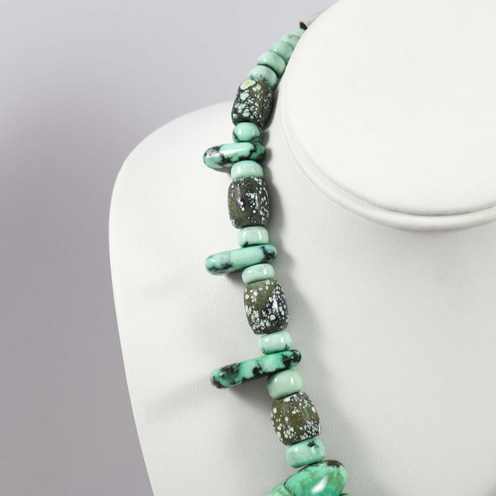 Angel Wing Turquoise Necklace by Noah Pfeffer - Garland's