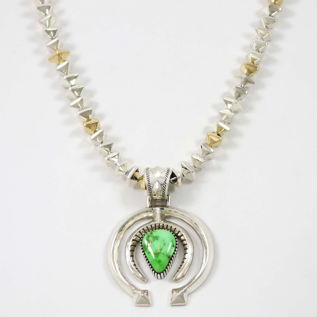 Carico Lake Turquoise Naja Necklace by Trent Lee-Anderson - Garland's