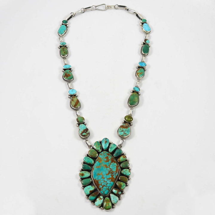 Royston Turquoise Necklace by Clarissa and Vernon Hale - Garland's