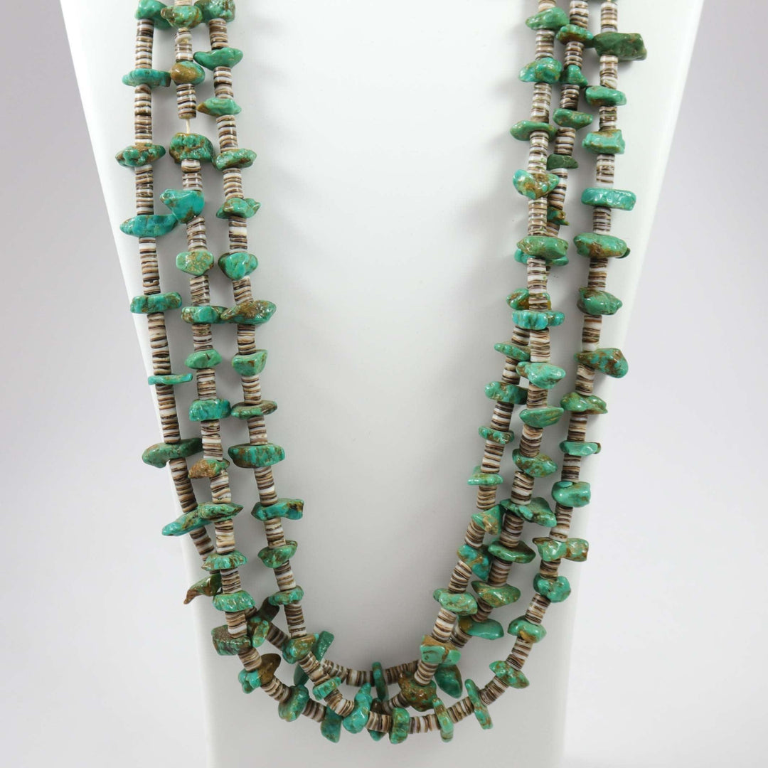 1940s Turquoise Necklace