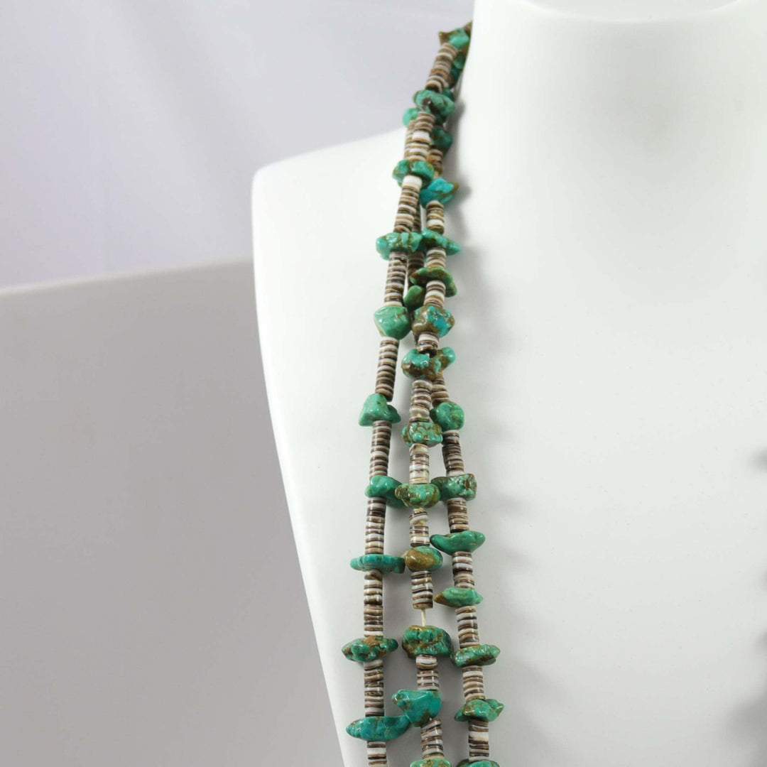 1940s Turquoise Necklace by Vintage Collection - Garland's