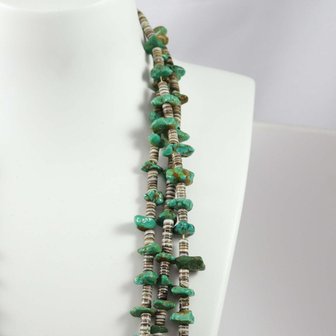1940s Turquoise Necklace by Vintage Collection - Garland's