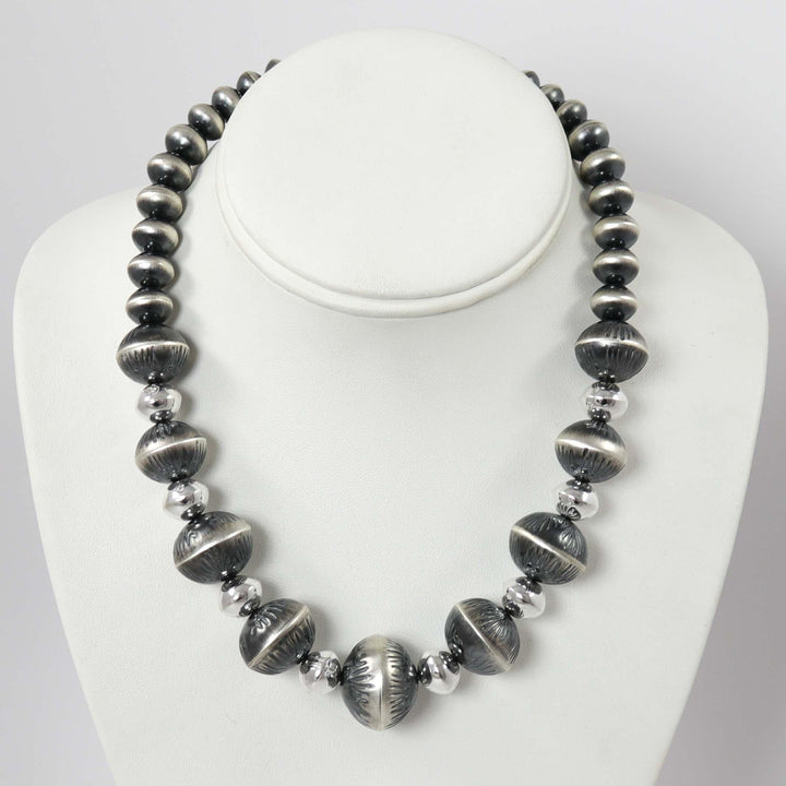 Navajo Pearl Necklace by Veltenia Haley - Garland's