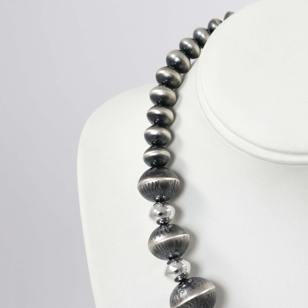 Navajo Pearl Necklace by Veltenia Haley - Garland's