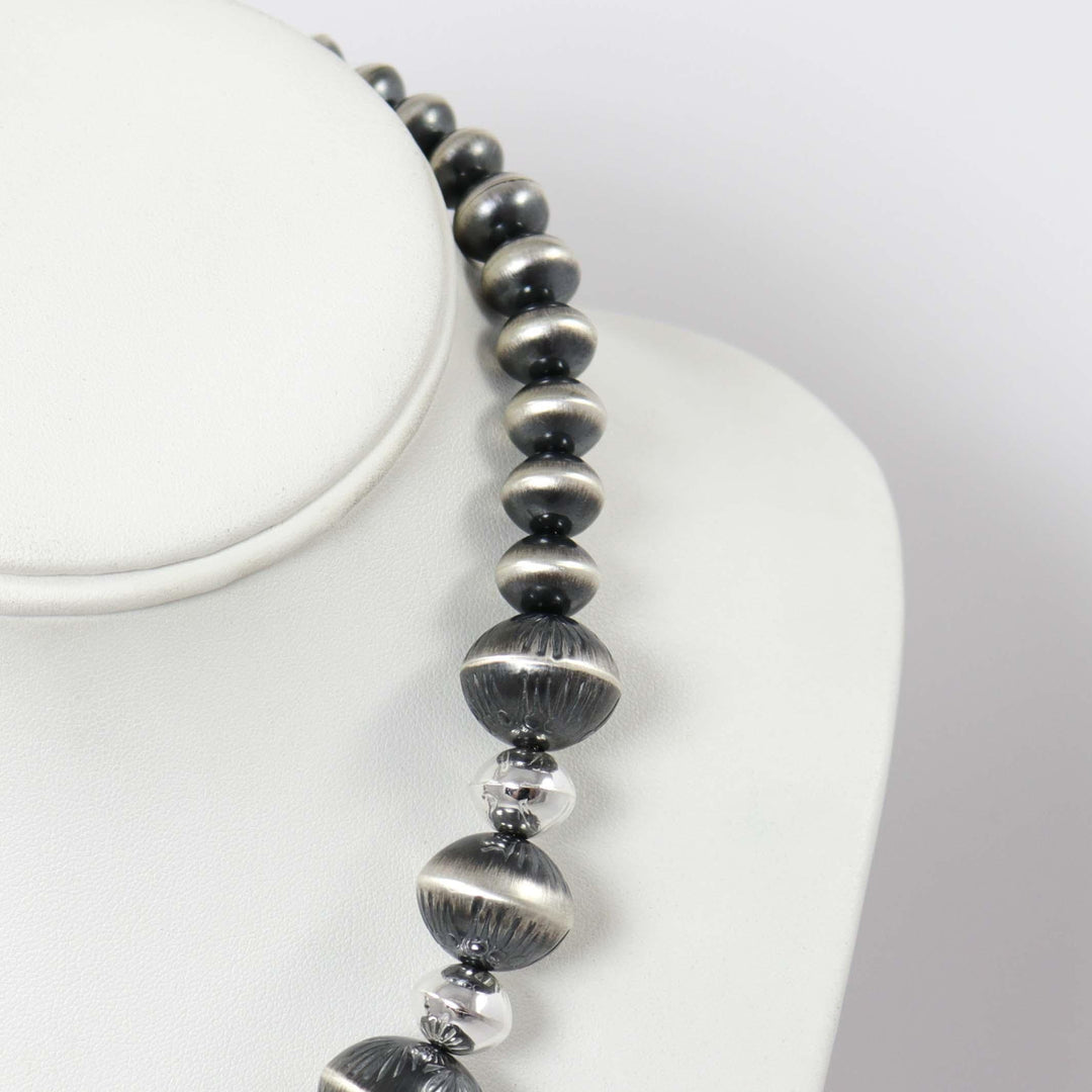 Navajo Pearl Necklace by Veltenia Haley - Garland's
