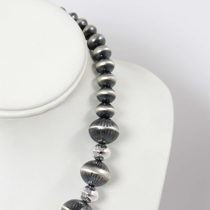 Navajo Pearl Necklace by Veltenia Haley - Garland's