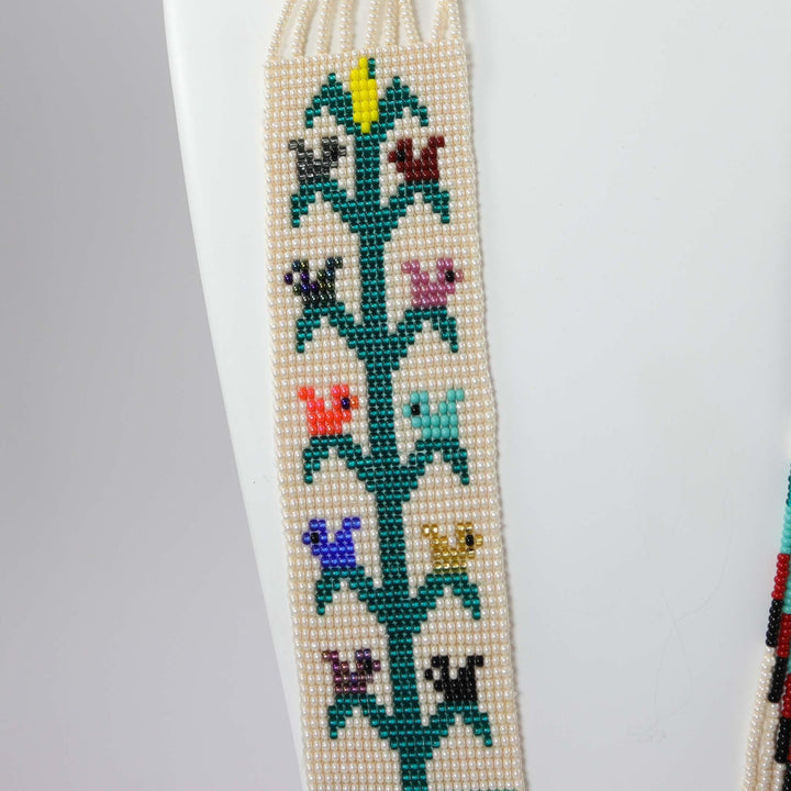 Beaded Necklace and Earring Set by Rena Charles - Garland's