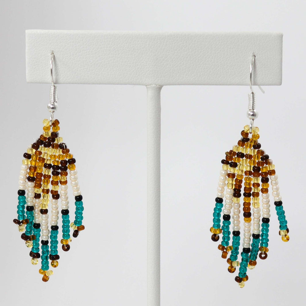 Beaded Necklace and Earring Set by Rena Charles - Garland's
