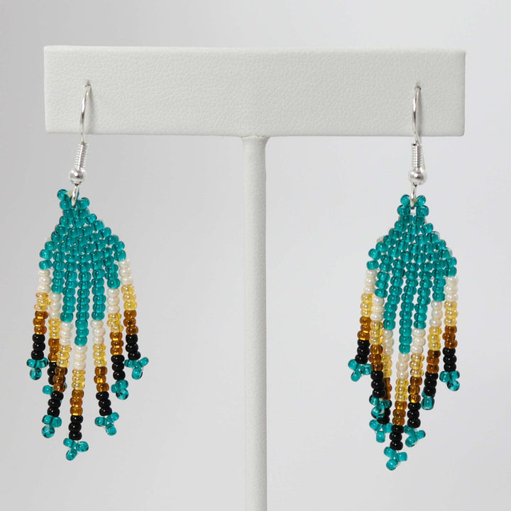 Beaded Necklace and Earring Set