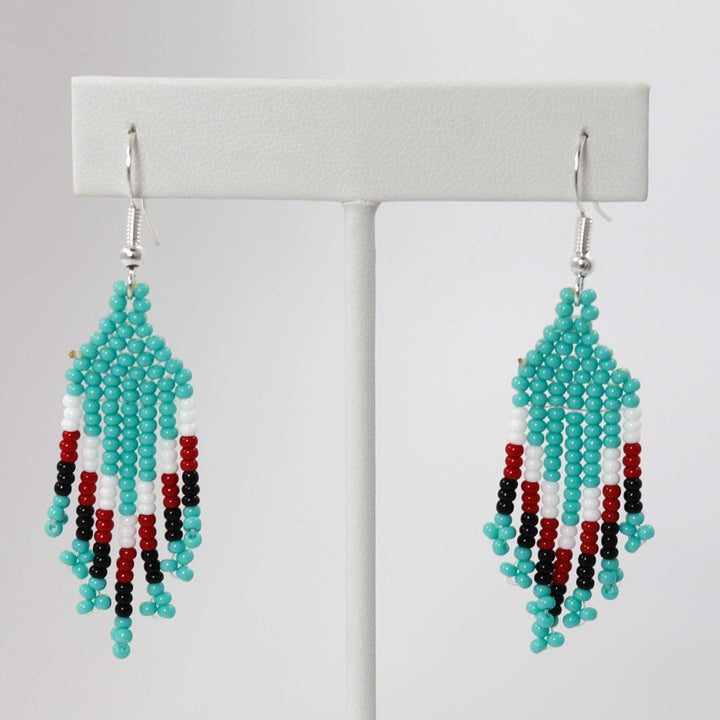 Beaded Necklace and Earring Set by Rena Charles - Garland's