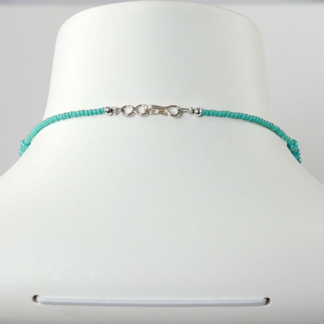 Beaded Necklace and Earring Set by Rena Charles - Garland's