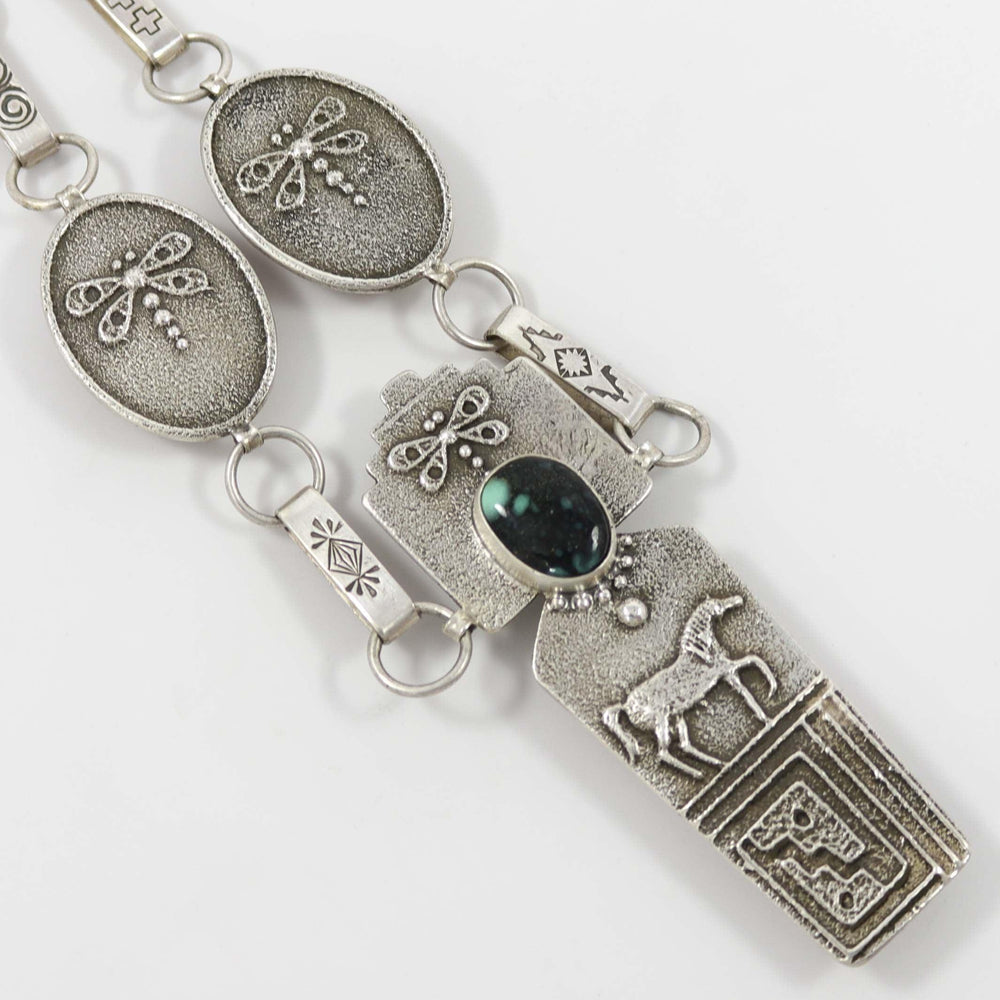 Corn Maiden Necklace by Joel Pajarito - Garland's