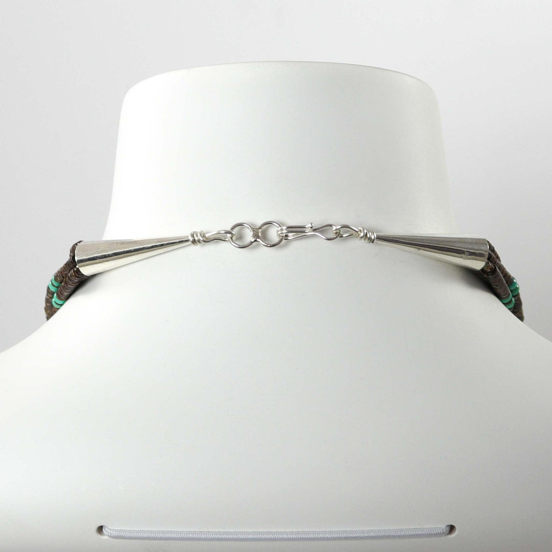 Kingman Turquoise Necklace by Marcella Teller - Garland's