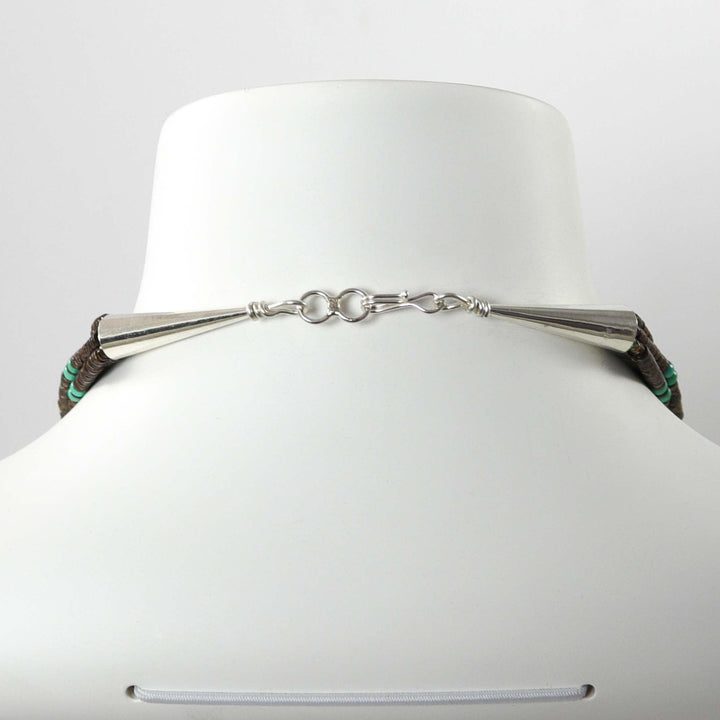 Kingman Turquoise Necklace by Marcella Teller - Garland's