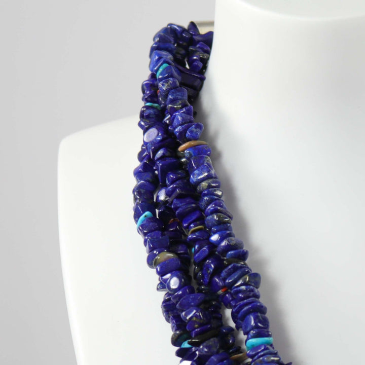 Multi-Stone Bead Necklace