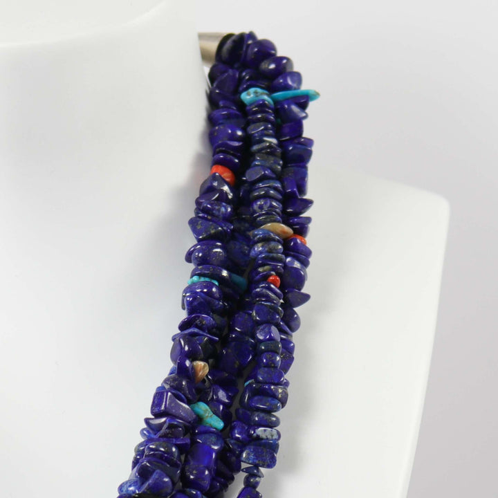 Multi-Stone Bead Necklace