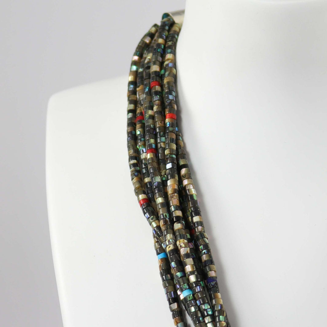 Multi-Stone Bead Necklace